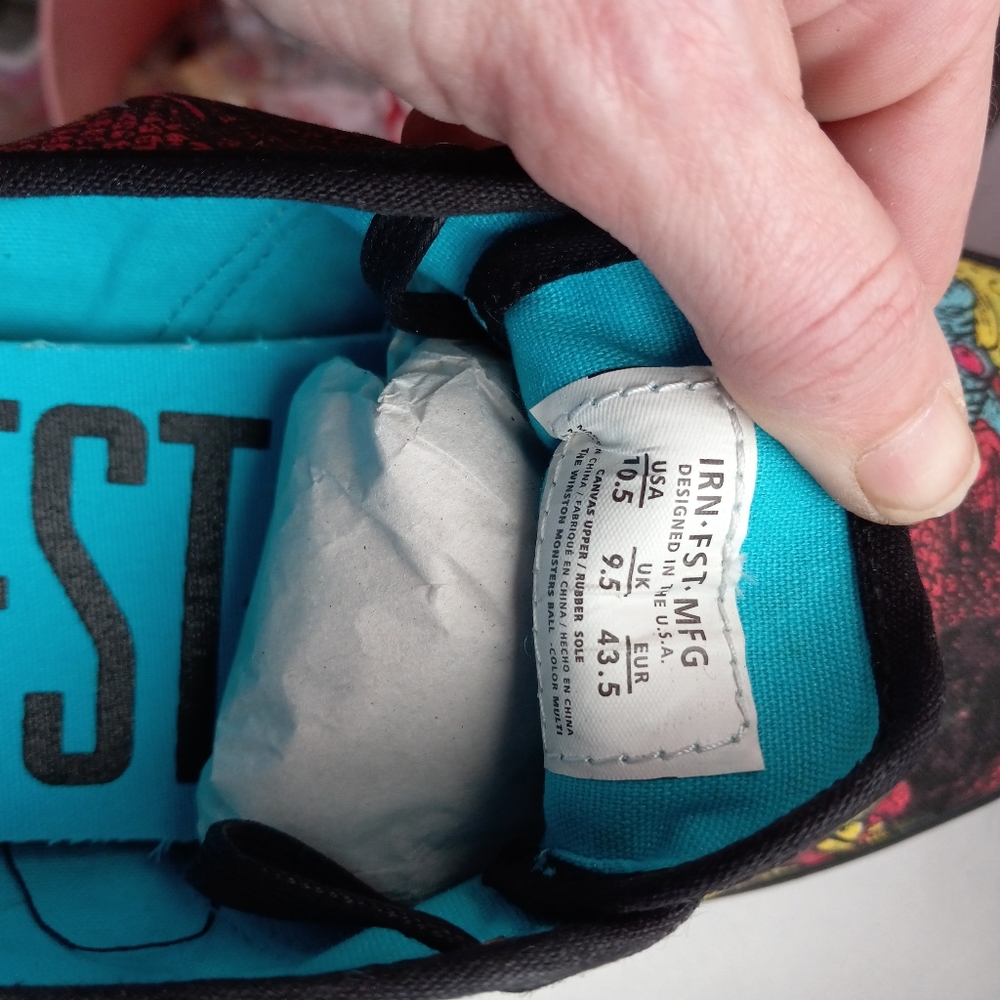 Nwt discontinued men's graphic sneakers! Skate shoes! Y2k! Rare! SOLD - Picture 4 of 6